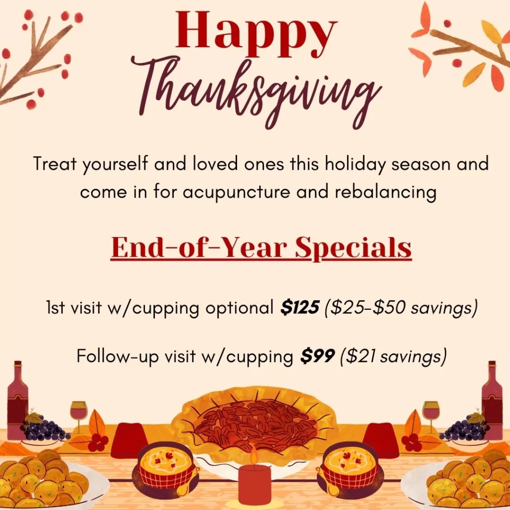 End of year specials flyer